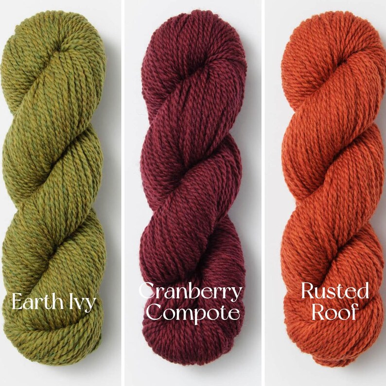 Soft Yarn Woolstok Worsted Yarn Blue Sky Fiber Quality Highland Wool Gift Idea Crochet Sweater Hat High Stitch Definition Cable Texture Knit