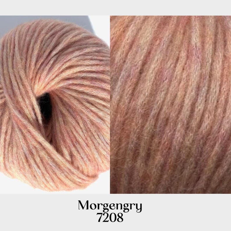 Snefnug By CaMaRose Merino Alpaca Cotton Airy And Plump Yarn Worsted Weight Super Soft Yarn Gift Idea Perfect For Cardigans And Sweaters