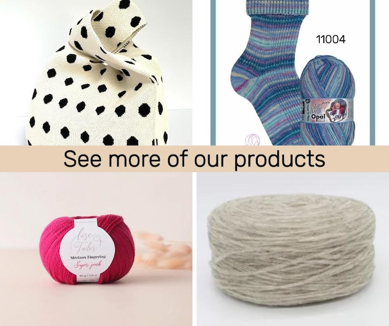 See more of our products at https://chicandcozyyarnshop.etsy.com