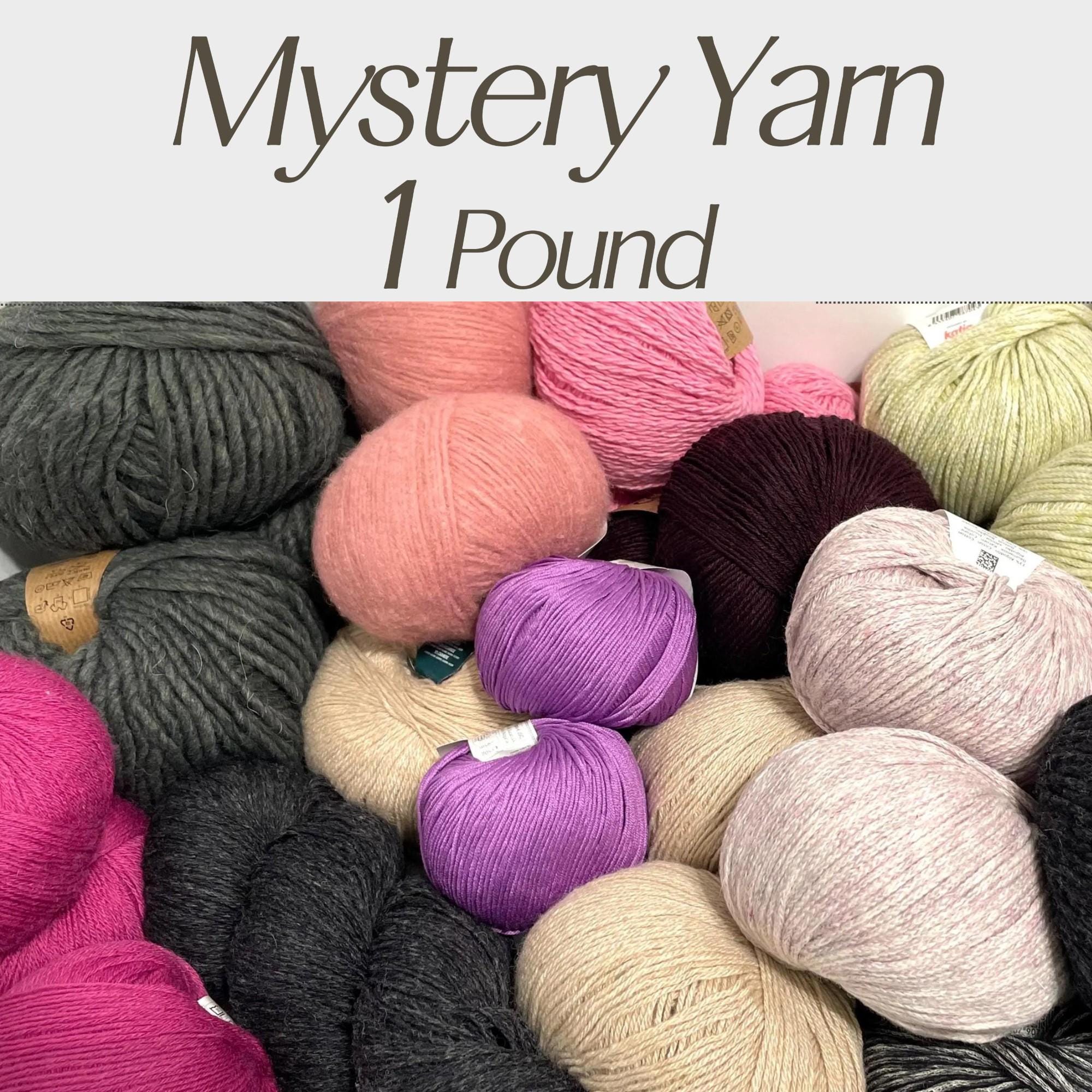 Destash Yarn Sale Mystery Box Sale Wool Cotton Alpaca Nylon Fingering Sport Worsted Yarn for Knitting Crochet Yarn Mystery Yarn Notions Sale