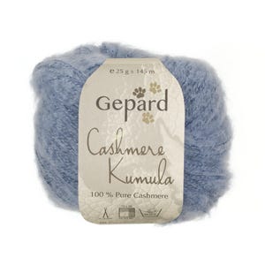 100% Pure Cashmere Luxury Yarn Kumula Gepard Light Soft Wool Skin-friendly Heirloom Quality Garmen Timeless Style Fluffy Knitwear Hold Shape