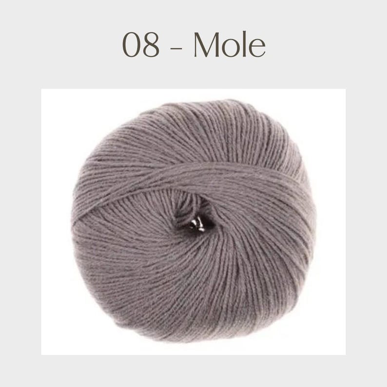 Wool Cotton Blend Aktiv Fine Cotton Fingering Weight Soft Yarn Breathable for Crochet Baby Blanket Project Knitting Sock Nylon Washable Wool