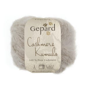 100% Pure Cashmere Luxury Yarn Kumula Gepard Light Soft Wool Skin-friendly Heirloom Quality Garmen Timeless Style Fluffy Knitwear Hold Shape