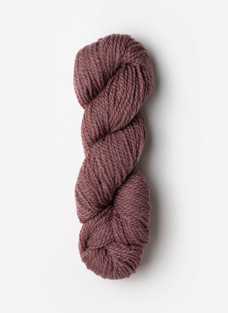 Soft Yarn Woolstok Worsted Yarn Blue Sky Fiber Quality Highland Wool Gift Idea Crochet Sweater Hat High Stitch Definition Cable Texture Knit 1325: Lilac Bloom