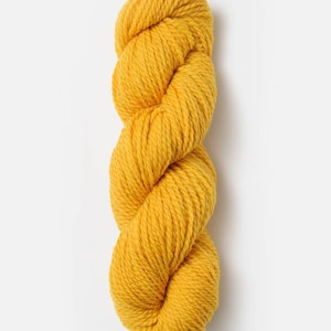 Soft Yarn Woolstok Worsted Yarn Blue Sky Fiber Quality Highland Wool Gift Idea Crochet Sweater Hat High Stitch Definition Cable Texture Knit 1316: Spun Gold