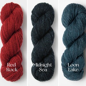 Soft Yarn Woolstok Worsted Yarn Blue Sky Fiber Quality Highland Wool Gift Idea Crochet Sweater Hat High Stitch Definition Cable Texture Knit