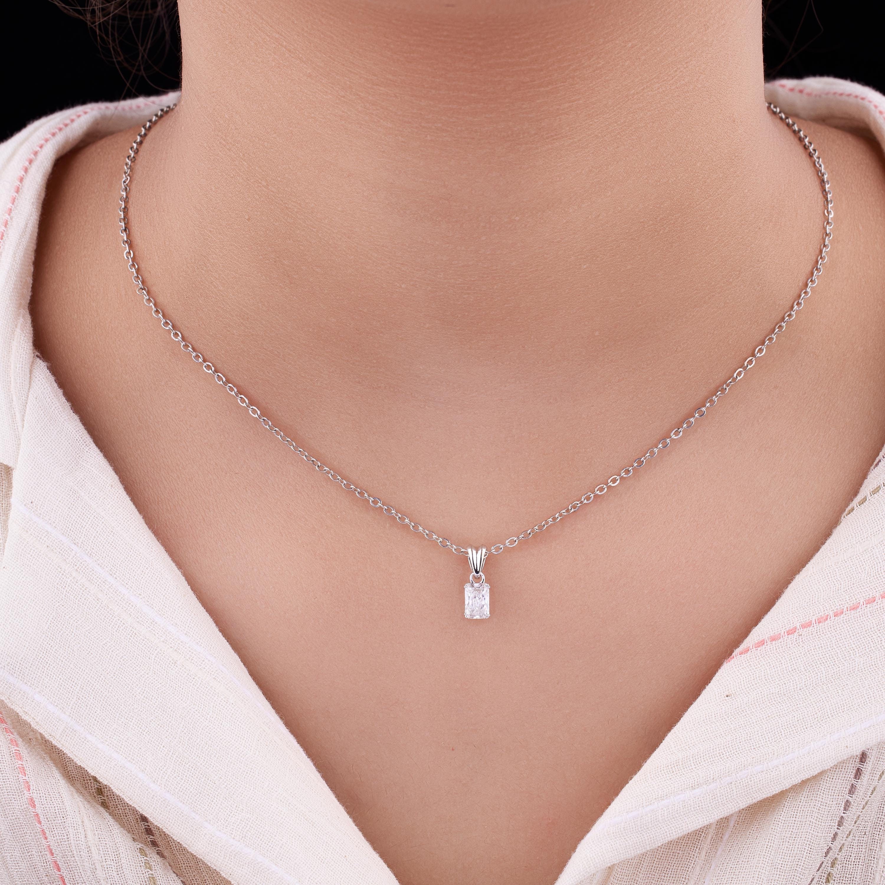 0.5 carat diamond necklace discount