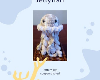 Amigurumi Jellyfish **PATTERN ONLY**