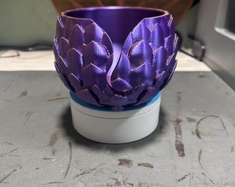 Dragon scale yarn bowl