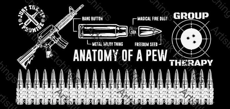 Firearm Anatomy SVG PNG, Gun Enthusiast Gift (digital Cut Files) - Etsy