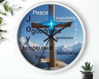 Cross Wall Clock