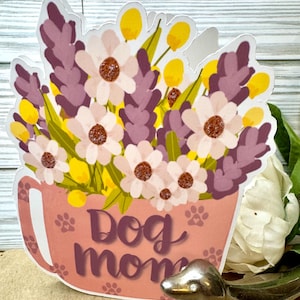 Tarjeta de mamá perruna