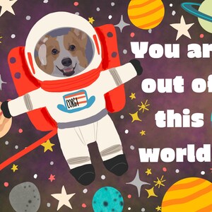 Corgi-kaart: je bent niet van deze wereld