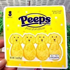 Dachshund Card: Doxie Peeps