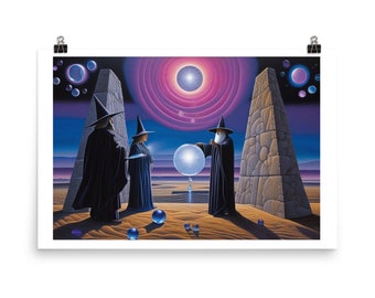 Stonehenge, 24x36 Print by Artist Starriell