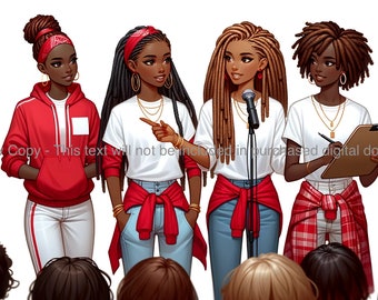 Imágenes digitales: Mujeres afroamericanas en el servicio comunitario