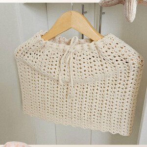 PATRÓN PDF FALDA pareo crochet playa verano fácil idioma español