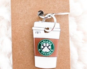 Coffee Lovers Dog tag - Customizable