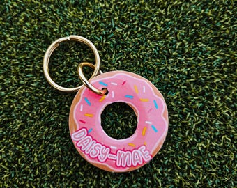Donut Dog Tag