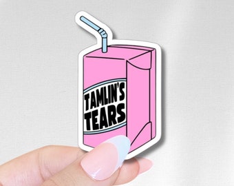 Tamlin&#39;s Tears Juice Box Sticker: ACOTAR Night Court Vinyl Decal