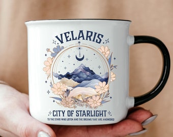 Velaris Mug: ACOTAR Sarah J Maas Inspired Coffee Cup