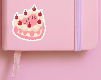 Zodiac Cake Stickers, Fancy Cake Stickers, Astrology Stickers, Waterproof Stickers, Vinyl Stickers, Laptop Stickers, Stickers