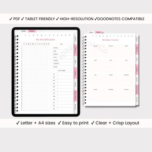 Glow Up Planner: Digital Self-Improvement Journal (Printable PDF) image 5