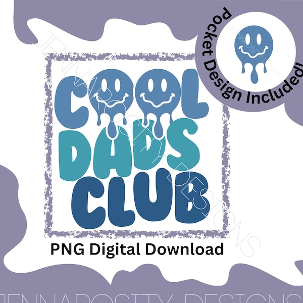 Cool Dad's Club PNG