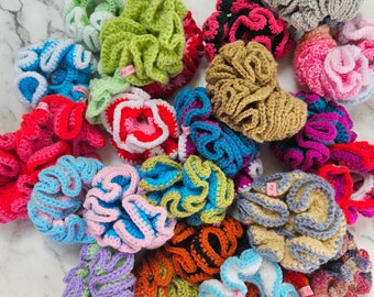 Gehaakte scrunchie