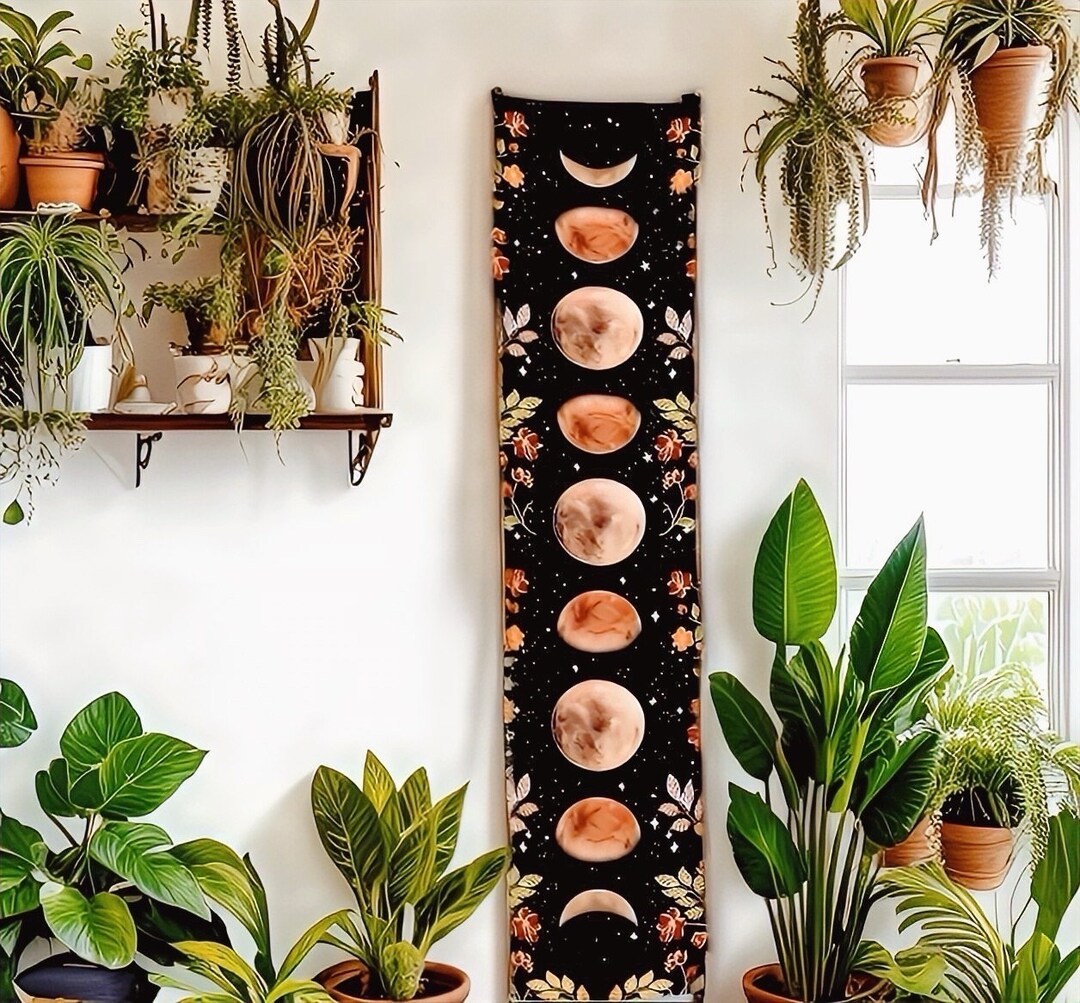 Moon Phase Wall Tapestry - Etsy