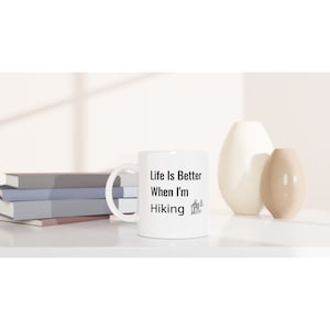 Adventurer Mountain Hiking Mug Perfect Gift for Nature Lovers Campers Outdoor Enthusiasts