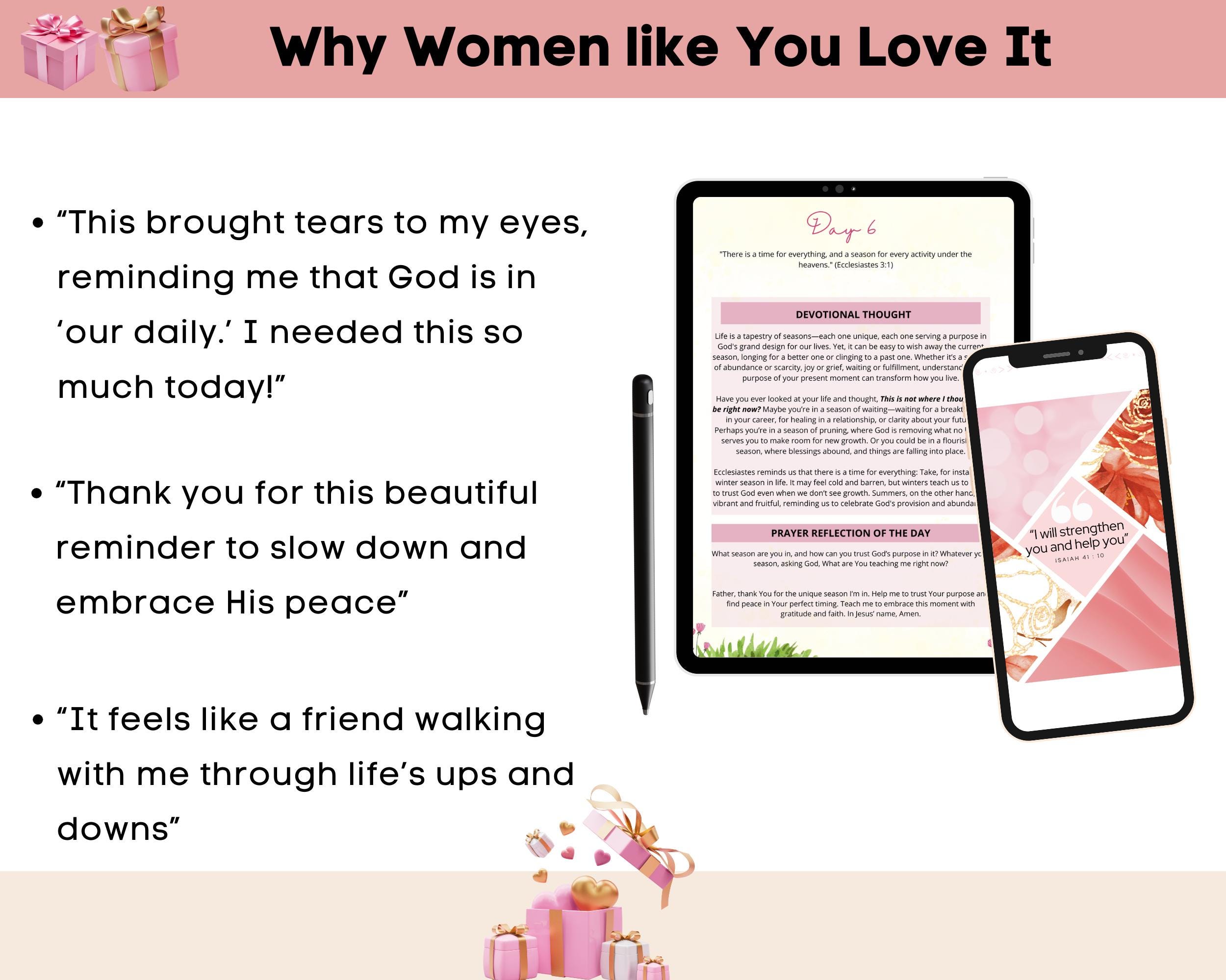 Bible Study Printable Devotional for Women| Bible Journal | Christian ...