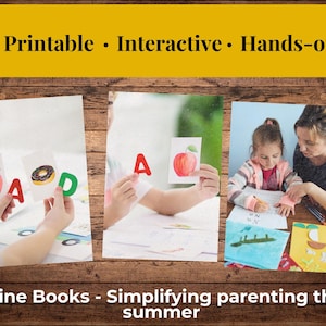 Printable Summer Worksheet Bundle for busy parents!