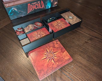 fury of dracula 4th edition card sleeves (4th ed)  Twenty Sided this premium horror game is perfect for game nights with friends and family Fury of Dracula 3rd/4th Edition