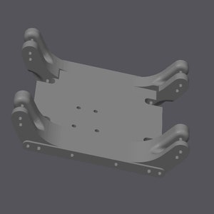 Axial Wraith Flat Skid Notched for Fusion Pro