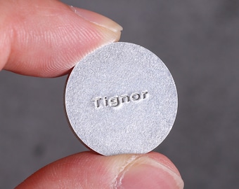 Individueller Metall-Stempel für Schmuck: Stahllogo-Stempel, Makers Mark Stamp