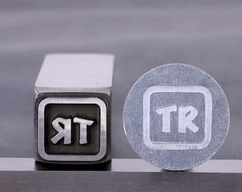 Custom Tiny Metal Stamp: Jewelry Stamping Punch Tool, Birthday Gift