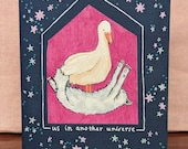 TOGETHER | us in another universe Greeting Card