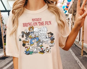 Mickey Bring On The Fun Shirt, Disney Classic Mickey Mouse Shirt, Mickey Shirt, Disneyland Holiday Vacation T-Shirt, Disney Vacation Shirt