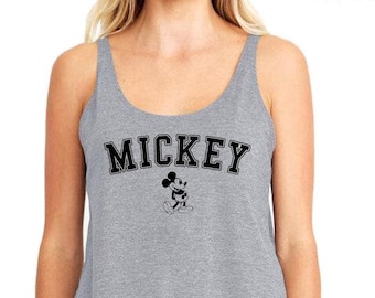 Disney Classic Mickey Mouse Pose Tank Top, Mickey Tank Top, Disneyland Holiday Vacation Tank Top, Disneyland Mickey Tank Top, Magic Kingdom