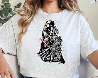 Vintage Star Wars Darth Vader Shirt, Stormtroopers Shirt, Storm Trooper Shirt, Star Wars Shirt, Darth Vader Shirt, Starwars Shirt, Grogu Tee