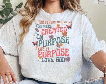 Dear Person Behind Me Shirt, Be Kind Shirt, Aesthetic Be Kind Shirt, Mental Health Shirt, Positive Inspirational Shirt, Dear Person Shirt