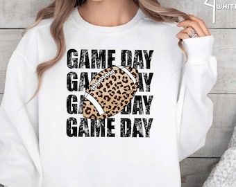 Game Day Sweatshirt, Football Sweater, Game Day Crewneck, Game Day Sweater, Women Football Sweatshirt, Game Day, Football Season Sweatshirt