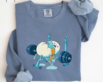 Funny Workout Sweatshirt, Gym Sweater For Women, Fitness Lover Crewneck, Workout Sweater, Sportive Women's Sweatshirt, Funny Gym Sweatshirt