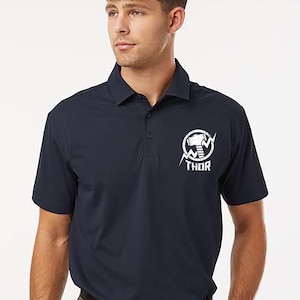 Thor Polo Shirt, Thor Odinson Polo Shirt, Avengers Polo Shirt, Superhero shirt, God of Thunder Shirt, Hammer Throw Polo