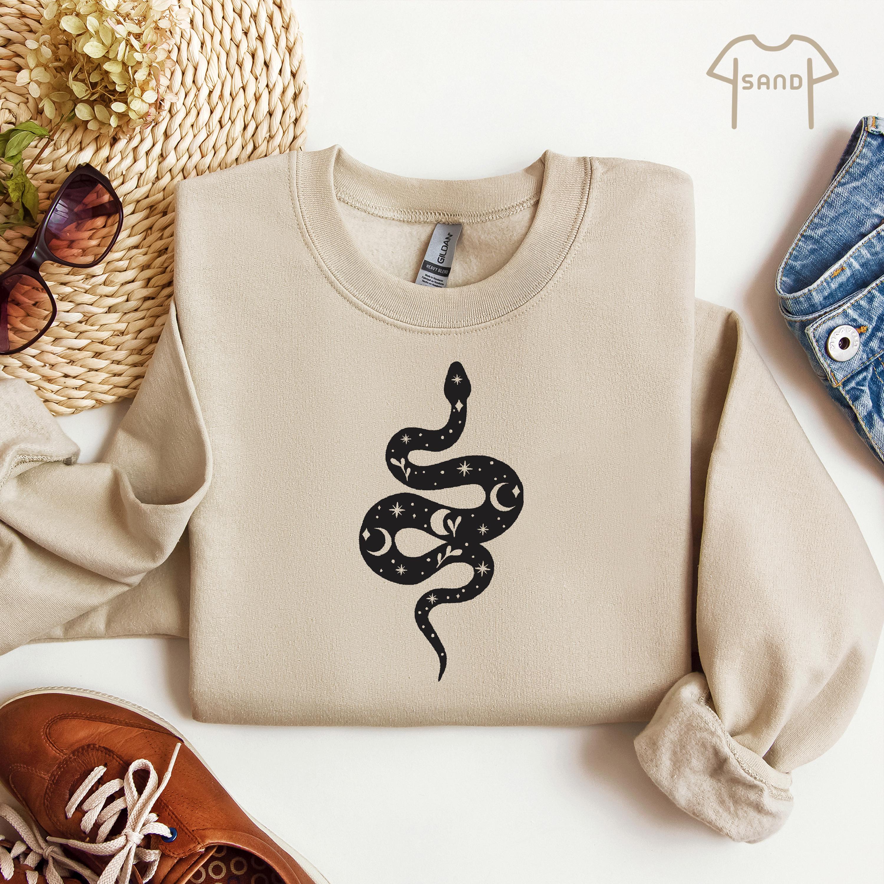 Snake Crewneck Sweatshirt - Etsy