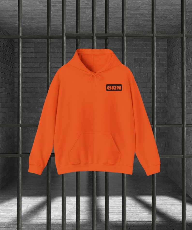 Prisoner Costume, Inmate Halloween Shirt, Prison Shirt, Inmate Hoodie