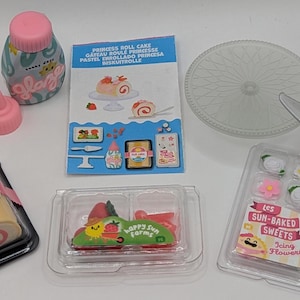 Miniverse Make It Mini Food Diner Series 3, Wave 2 - PRINCESS ROLL CAKE