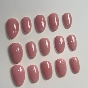 Hand painted Solid Color press on nails/ choose your color- gloss or matte/ Gel nails/ salon quality press ons/ nails/ solid nails