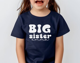 Personalized Big Sister Shirt Big Brother Shirt Big Bro Little Bro Lil Sis Baby Brother Shirt Hospital outfit